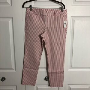❤️ 8P ❤️ NWT Old Navy Striped Pixie Ankle Pants​